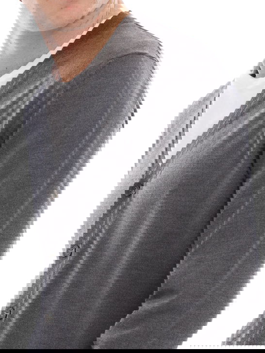 Kangra Cardigan Kangra Merinos Grigio