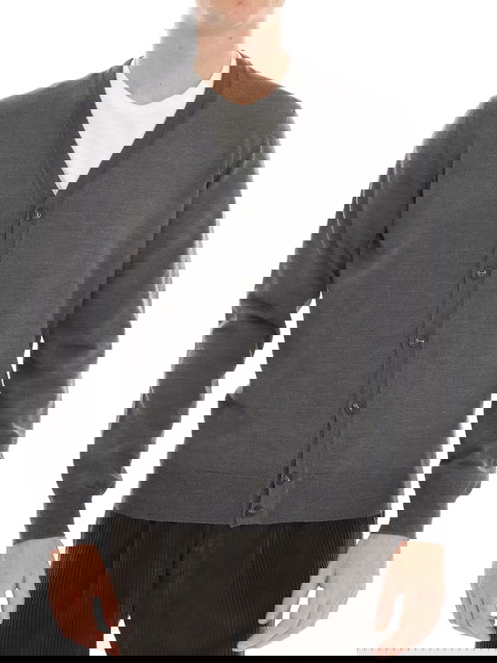 Kangra Cardigan Kangra Merinos Grigio