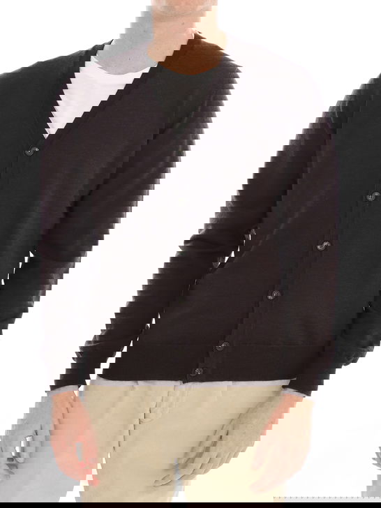 Kangra Cardigan Kangra Merinos Marrone