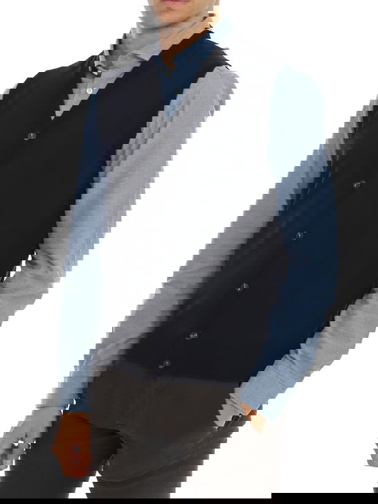 Kangra Gilet Kangra Merinos Blu