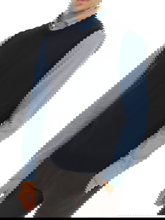 Kangra Gilet Kangra Merinos Blu