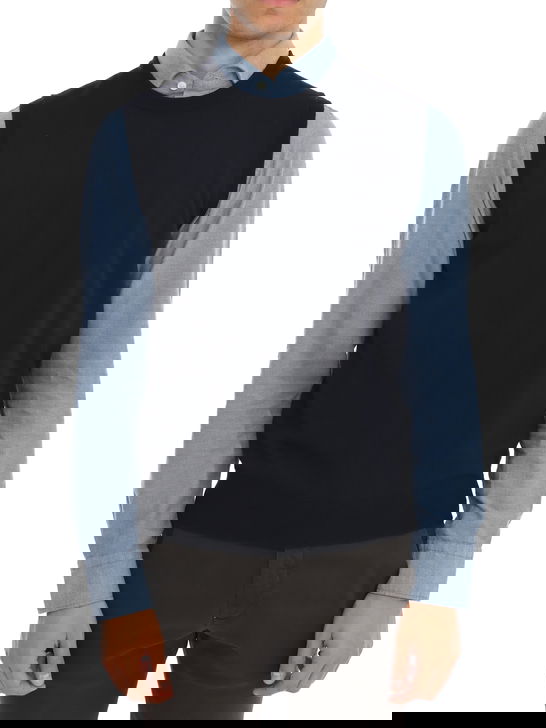 Kangra Gilet Kangra Merinos Blu