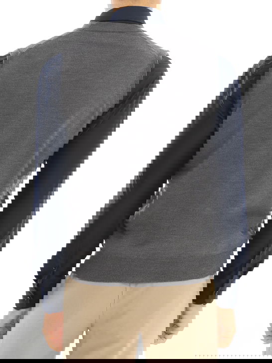 Kangra Gilet Kangra Merinos Grigio