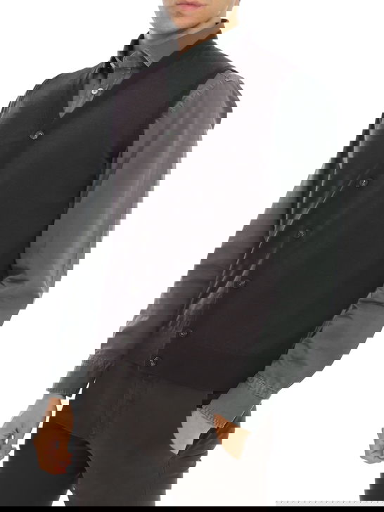 Kangra Gilet Kangra Merinos Marrone