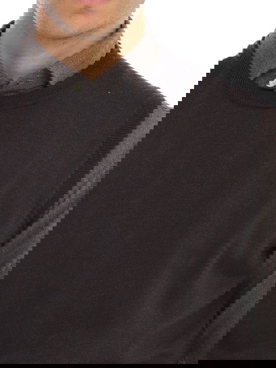 Kangra Gilet Kangra Merinos Marrone