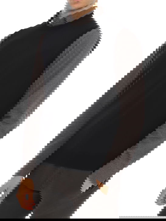 Kangra Gilet Kangra Merinos Nero