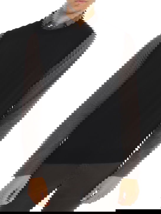 Kangra Gilet Kangra Merinos Nero