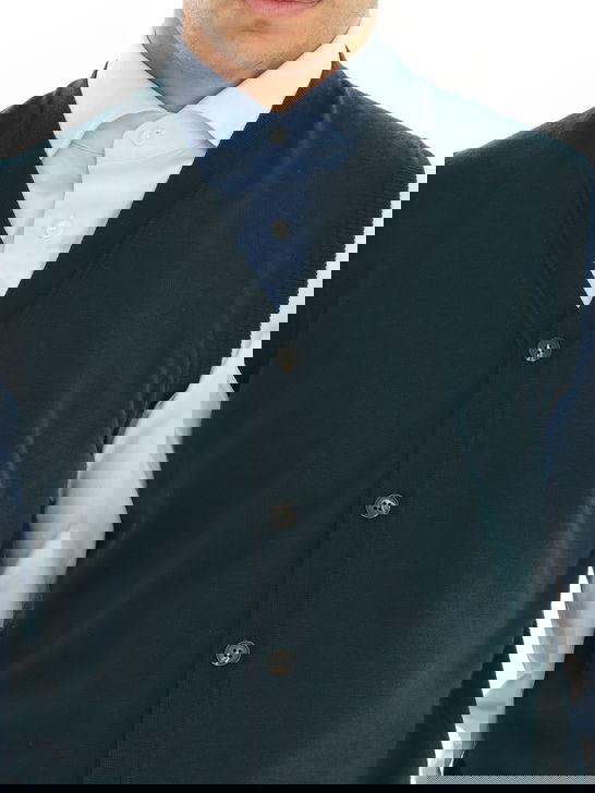 Kangra Gilet Kangra Merinos Verde