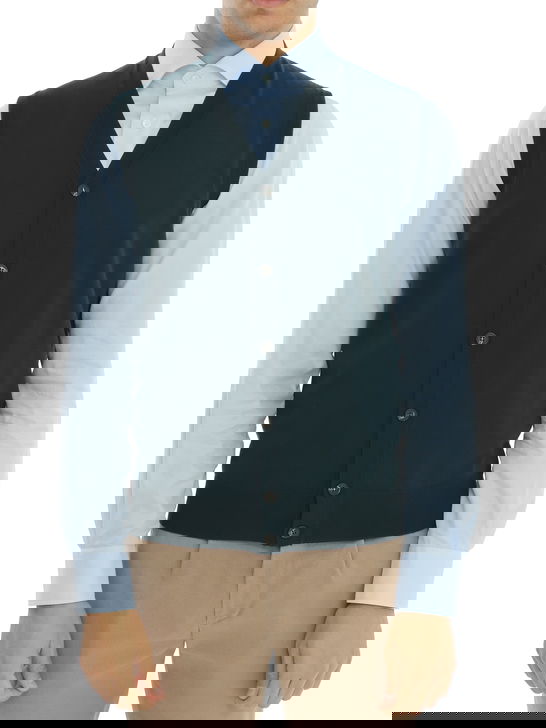 Kangra Gilet Kangra Merinos Verde