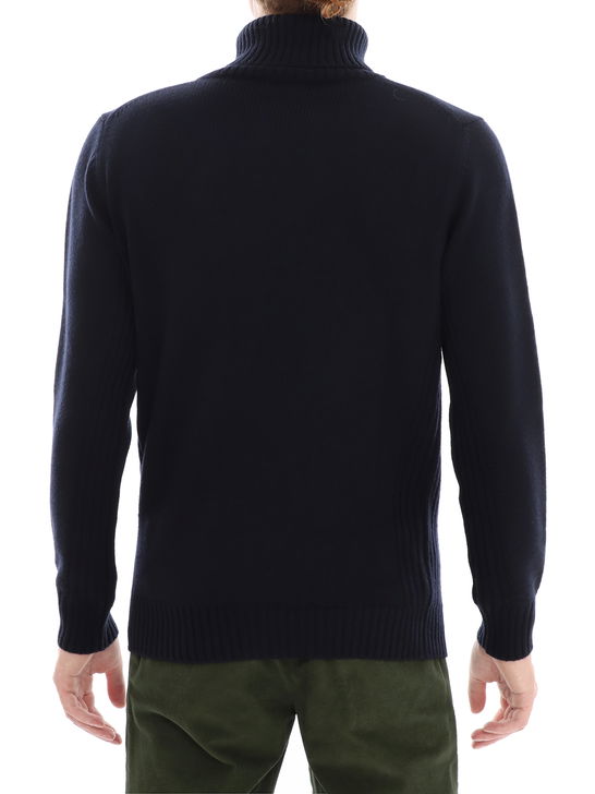 Kangra Maglia Kangra Dolcevita Blu