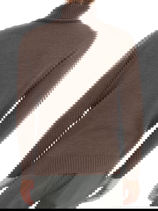 Kangra Maglia Kangra Dolcevita Marrone