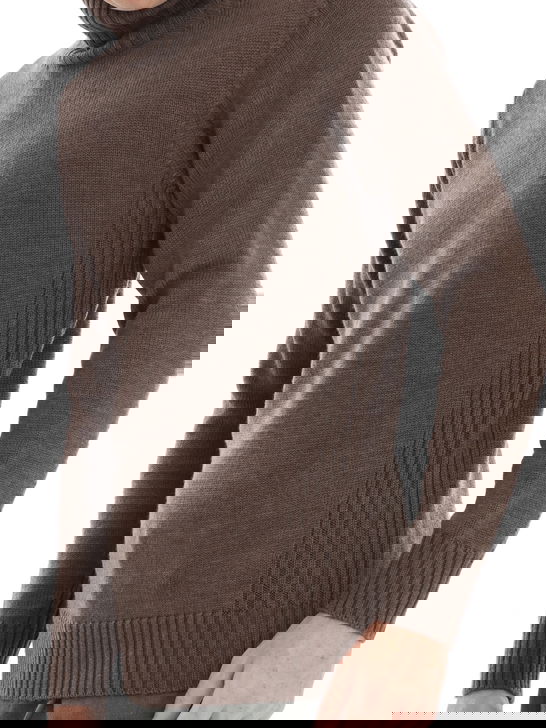 Kangra Maglia Kangra Dolcevita Marrone