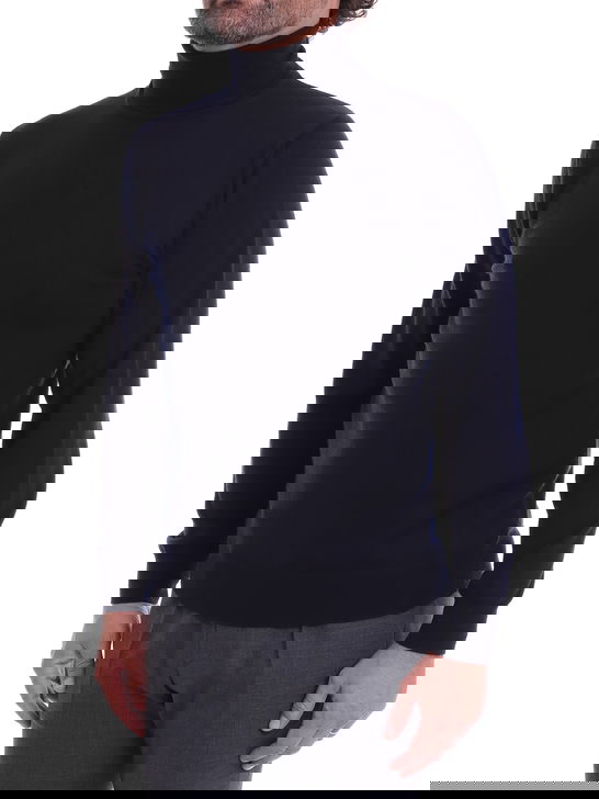 Kangra Maglia Kangra Dolcevita Merinos Blu