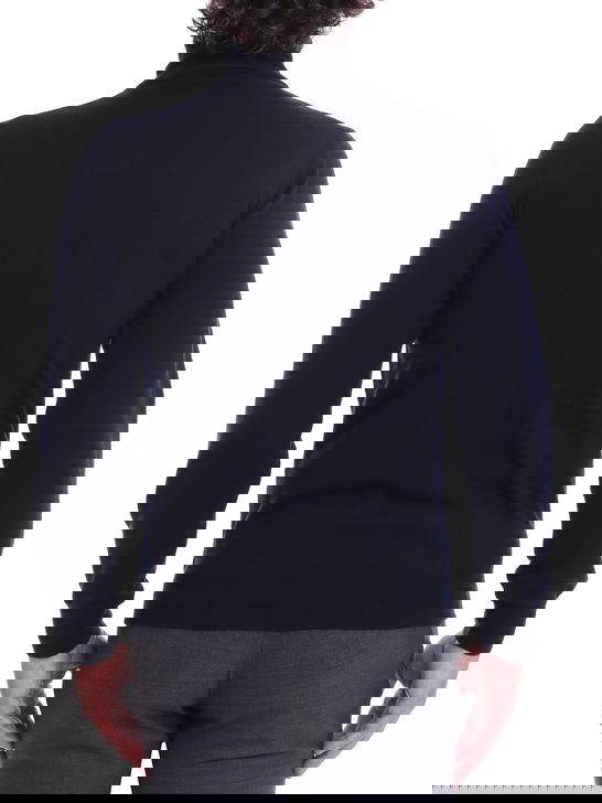 Kangra Maglia Kangra Dolcevita Merinos Blu