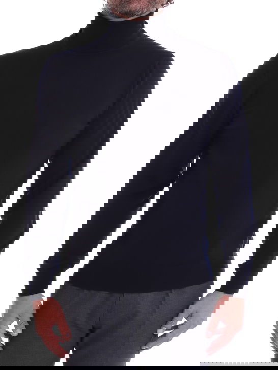 Kangra Maglia Kangra Dolcevita Merinos Blu