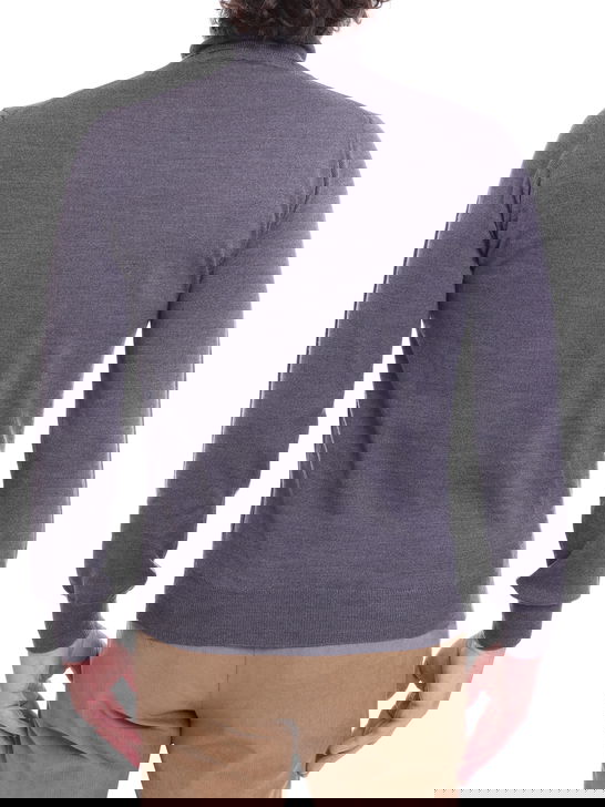 Kangra Maglia Kangra Dolcevita Merinos Grigio