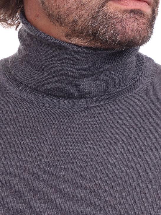 Kangra Maglia Kangra Dolcevita Merinos Grigio