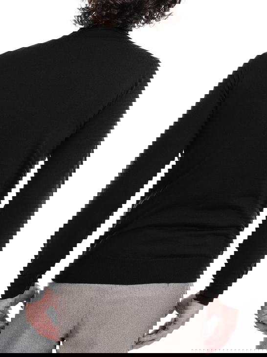 Kangra Maglia Kangra Dolcevita Merinos Nero