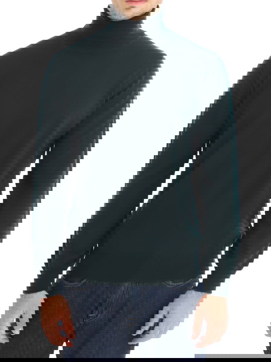 Kangra Maglia Kangra Dolcevita Merinos Verde