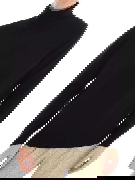 Kangra Maglia Kangra Dolcevita Nero