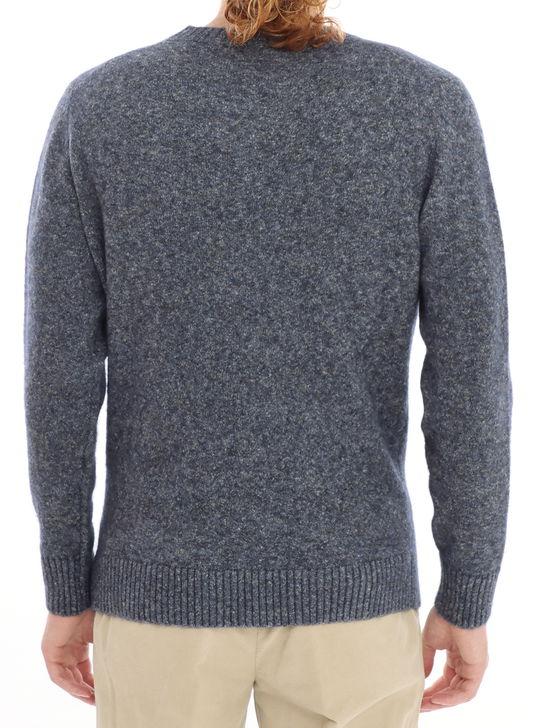 Kangra Maglia Kangra Moulinè Blu