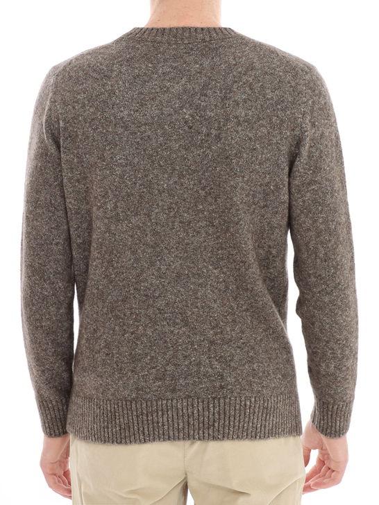 Kangra Maglia Kangra Moulinè Marrone