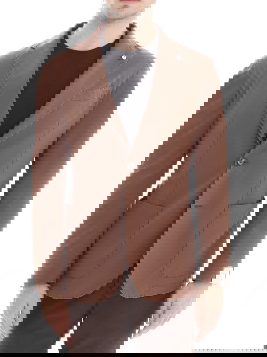 L.B.M. 1911 Giacca L.B.M. 1911 Cotone Marrone