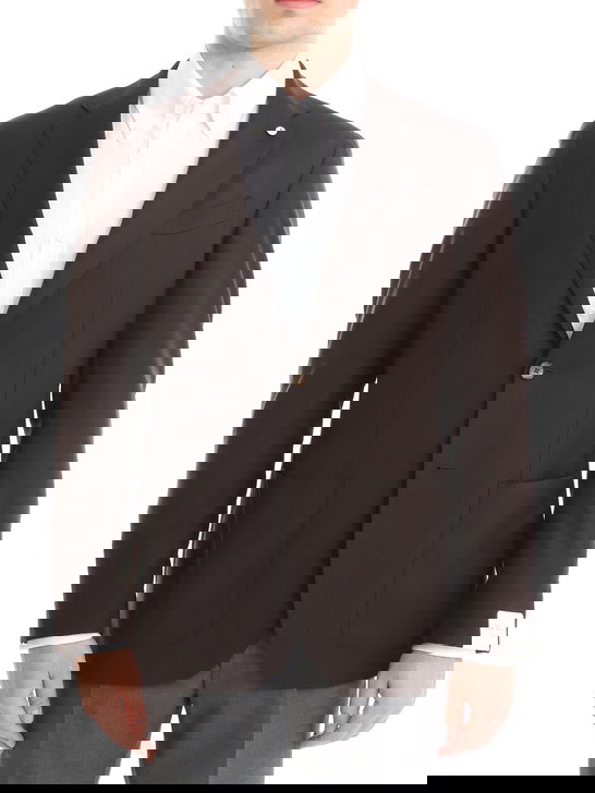 L.B.M. 1911 Giacca L.B.M. 1911 Fresco Lana Marrone