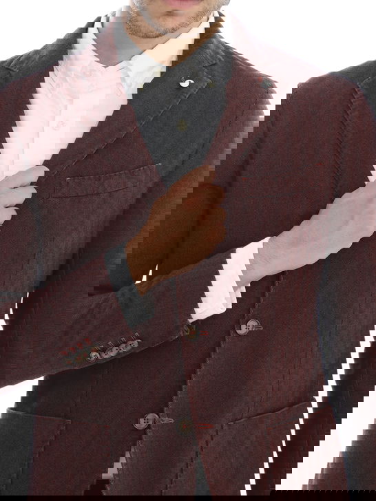 L.B.M. 1911 Giacca L.B.M. 1911 Resca Bordeaux