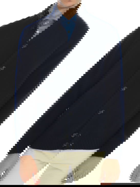 Magazzino Ricambi Cardigan Magazzino Ricambi Blu