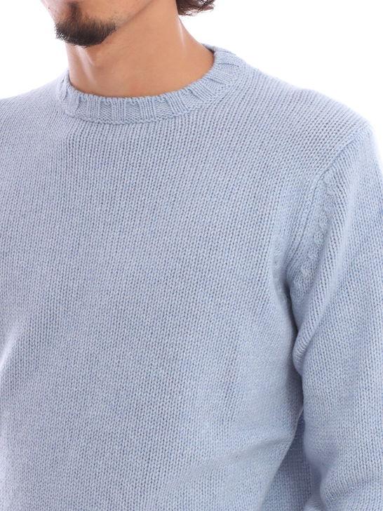 Filippo De Laurentiis Maglia Filippo De Laurentiis Cashmere Azzurro