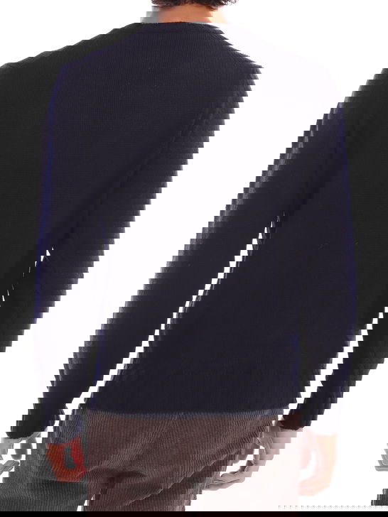 Filippo De Laurentiis Maglia Filippo De Laurentiis Cashmere Blu