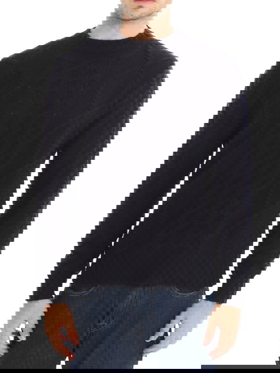 Filippo De Laurentiis Maglia Filippo De Laurentiis Cashmere Blu