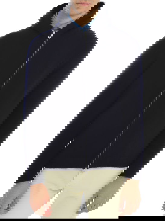 Magazzino Ricambi Maglia Magazzino Ricambi Cappuccio Blu