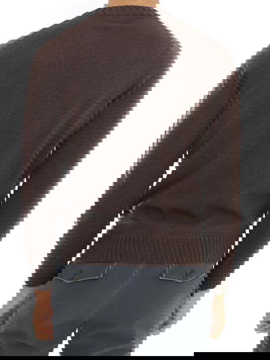Magazzino Ricambi Maglia Magazzino Ricambi Cashmere Marrone
