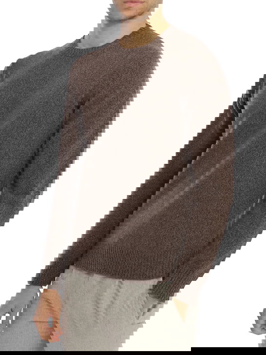 Magazzino Ricambi Maglia Magazzino Ricambi Mouliné Marrone