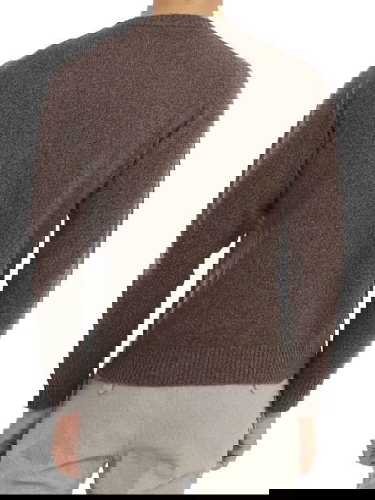 Magazzino Ricambi Maglia Magazzino Ricambi Mouliné Marrone