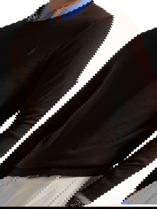 Polo Ralph Lauren Maglia Polo Ralph Lauren Washable Wool Marrone