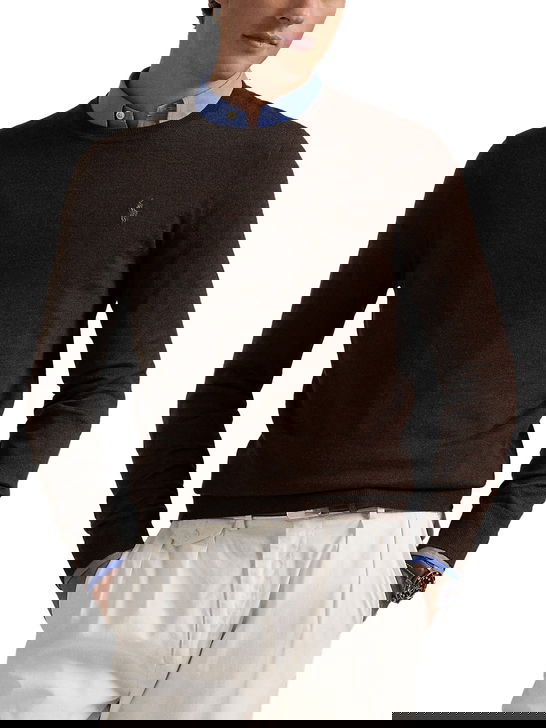 Polo Ralph Lauren Maglia Polo Ralph Lauren Washable Wool Marrone