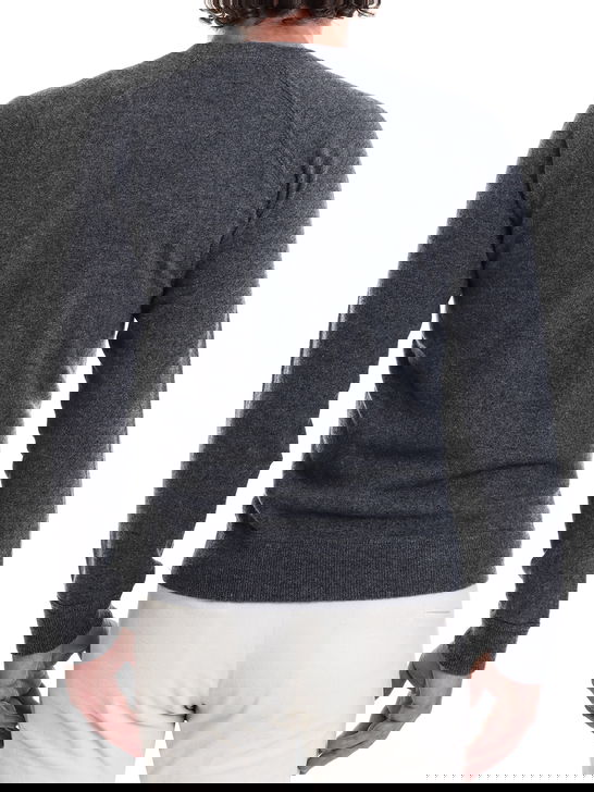 Malo Felpa Malo Cashmere Grigio