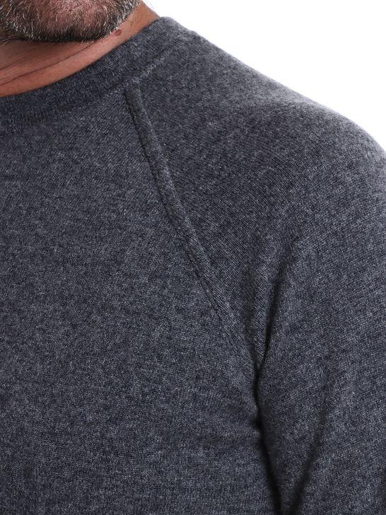 Malo Felpa Malo Cashmere Grigio