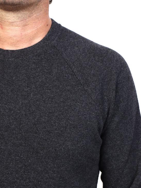 Malo Felpa Malo Cashmere Grigio