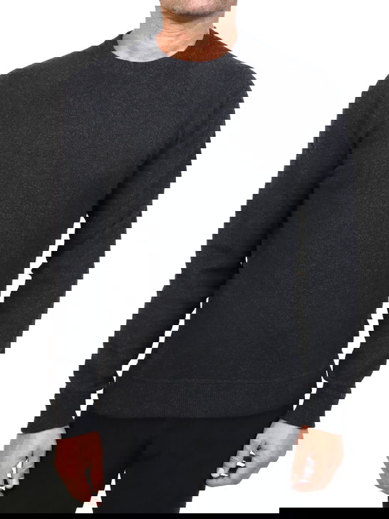 Malo Felpa Malo Cashmere Grigio