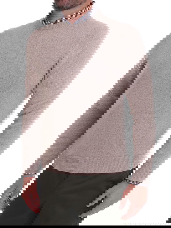 Malo Maglia Malo Cashmere Beige