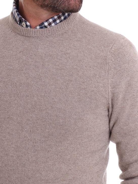 Malo Maglia Malo Cashmere Beige