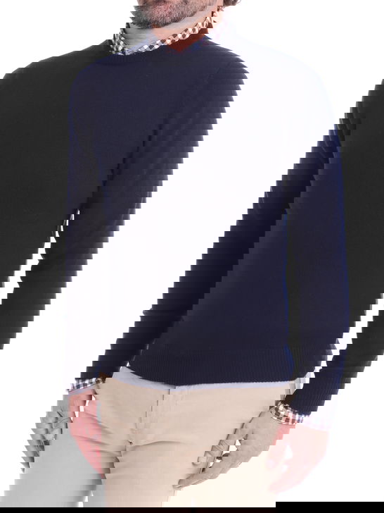 Malo Maglia Malo Cashmere Blu