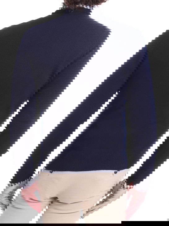 Malo Maglia Malo Cashmere Blu