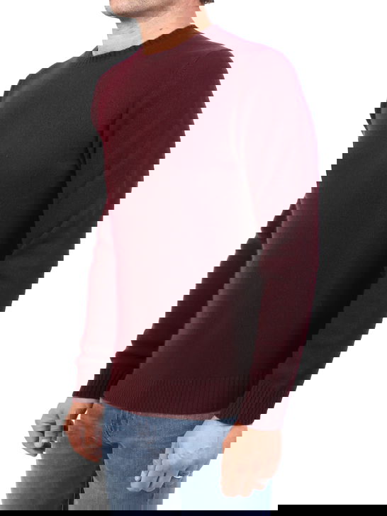 Malo Maglia Malo Cashmere Bordeaux