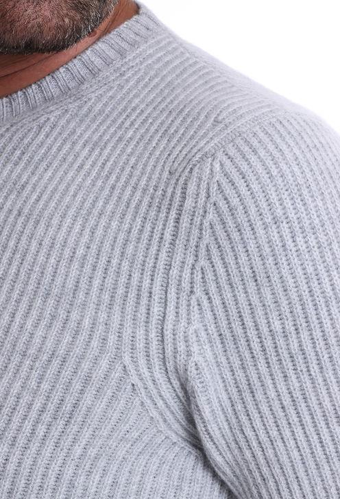 Malo Maglia Malo Cashmere Costa Inglese Grigio