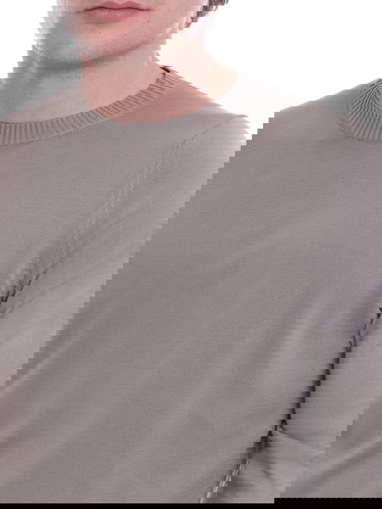 Malo Maglia Malo Cotone Marrone